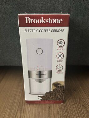 Brookstone Electric Coffee Grinder